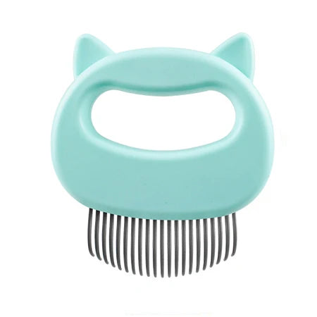 Fenice Cat Comb Pet Grooming Hair Remover Supplies Cat Accessories Brush for Shedding Grooming Dogs Massage Comb Shedding Tools