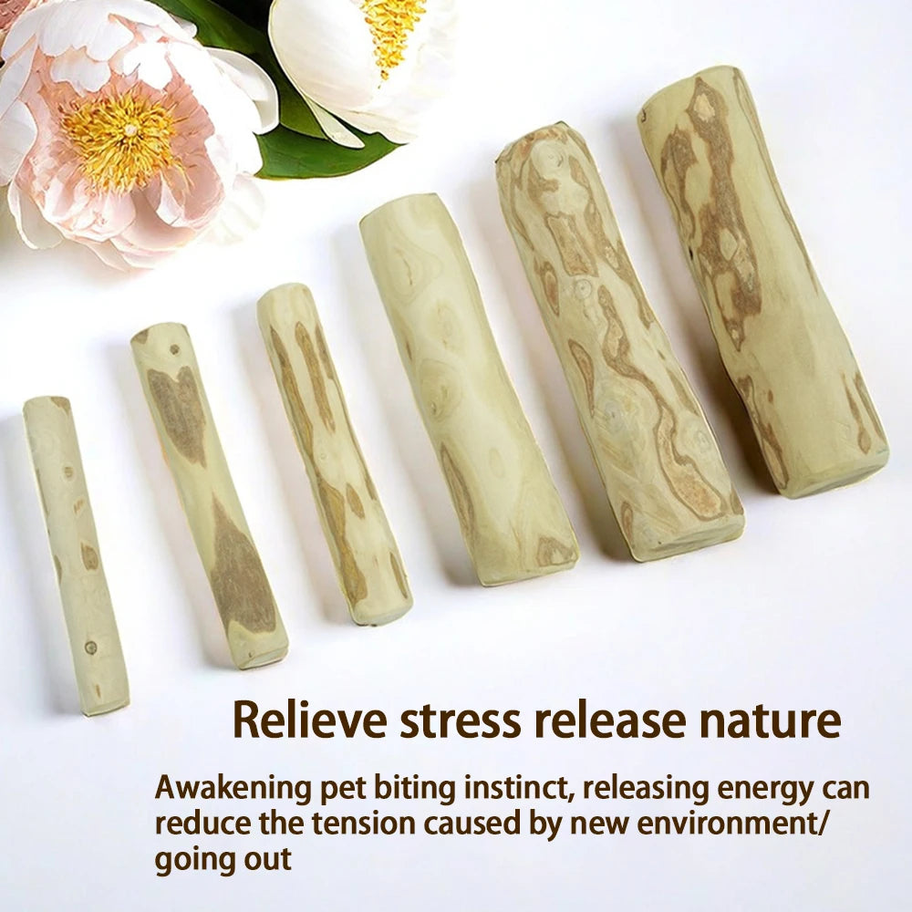Coffee Wood Dog Chew Stick - Coffee Wood Stick for Your Pets - Non Toxic Safe Puppy Chew Toy for Teething & Gifts for Dogs