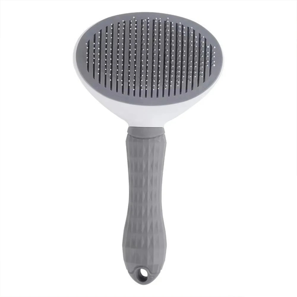 Pet Grooming Brush For Dogs And Cats, Self Cleaning Dematting Comb, Pet Hair Remover, Dog Cat Grooming Accessories