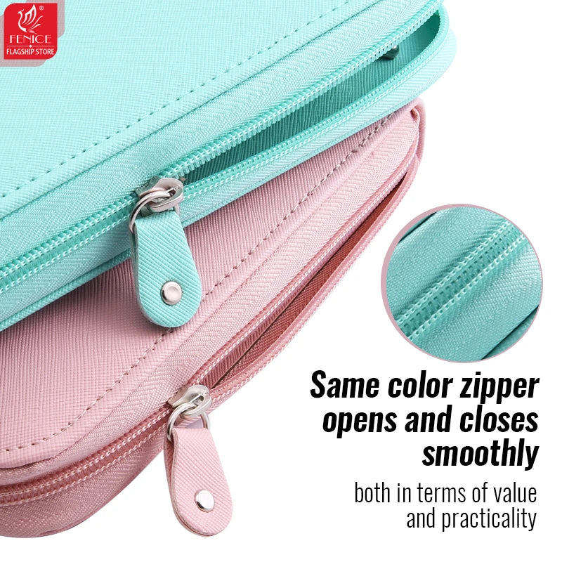 Fenice Professional 1/2/4/8 Pet Grooming Scissors Pack Colourful Hairdressing Shears Case Portable Storage Scissors Box